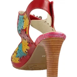 Sandales|Talons*Laura Vita Alcbaneo 6023 Rouge